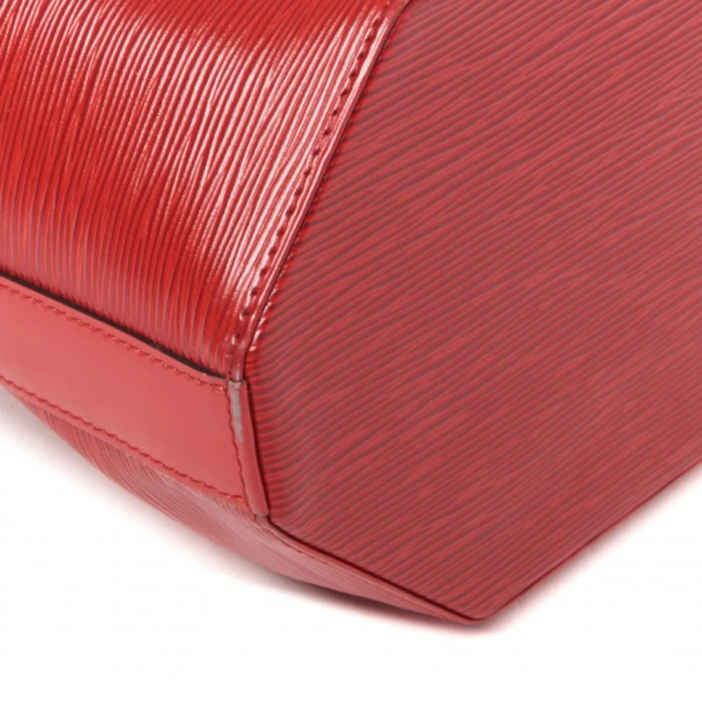 Beautiful Louis Vuitton Sac D’Epaule in Castillan Red with matching pouch - Picture 6 of 9